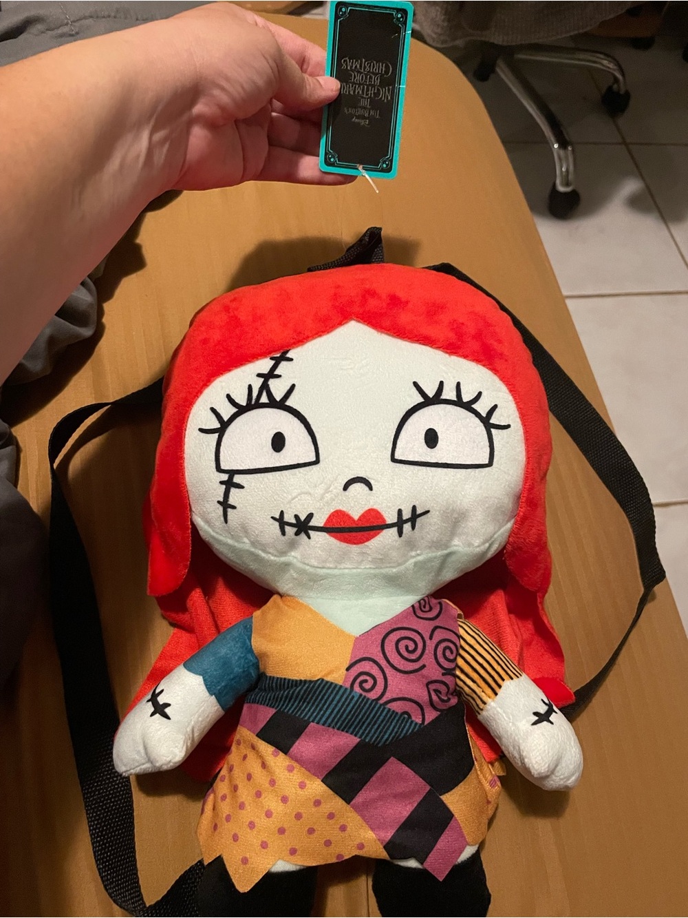 The Nightmare Before Christmas Sally Plush Backpack
